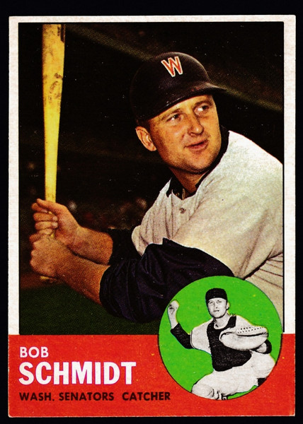 1963 Topps #094 Bob Schmidt EX