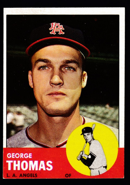 1963 Topps #098 George Thomas EX