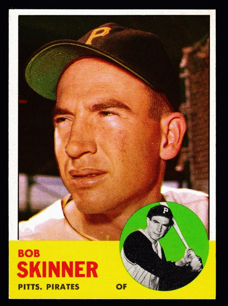 1963 Topps #215 Bob Skinner NM+