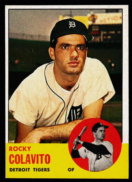 1963 Topps #240 Rocky Colavito EX+