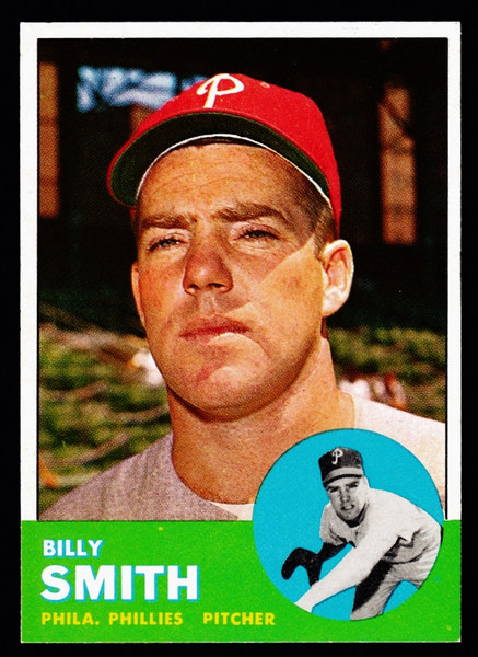 1963 Topps #241 Billy Smith RC NM