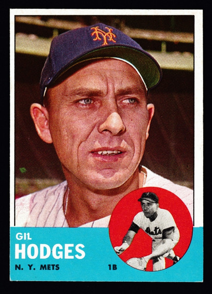 1963 Topps #245 Gil Hodges EX+