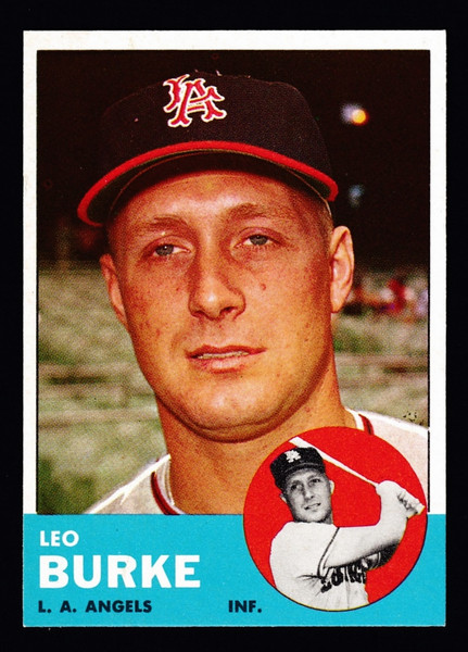 1963 Topps #249 Leo Burke NM