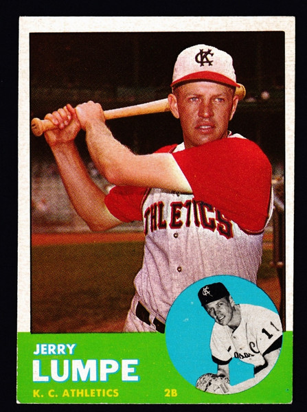 1963 Topps #256 Jerry Lumpe EX-