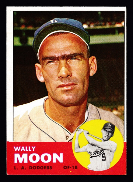 1963 Topps #279 Wally Moon VGEX