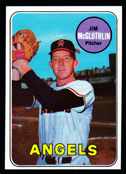 1969 Topps #386 Jim McGlothlin EX+