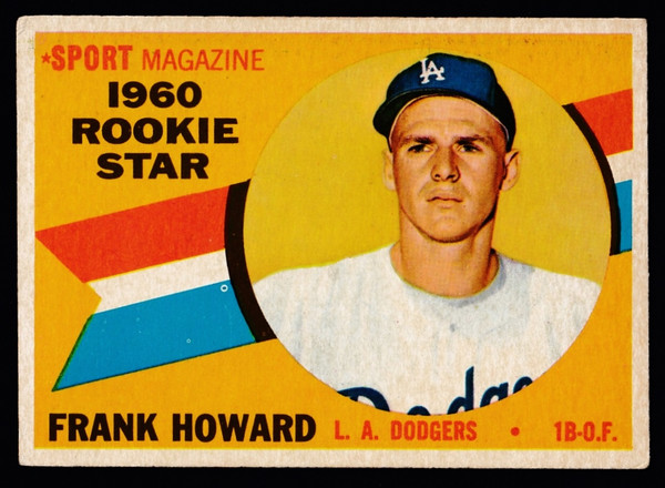 1960 Topps #132 Frank Howard Poor