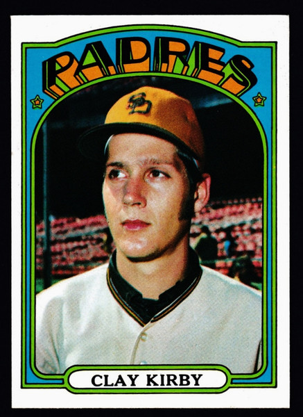 1972 Topps #173 Clay Kirby NM+
