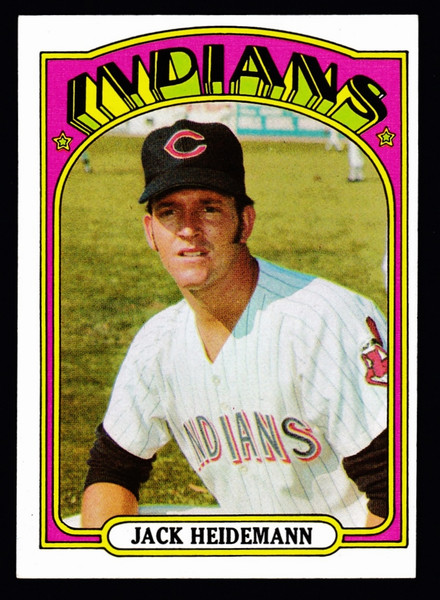 1972 Topps #374 Jack Heidemann EX+