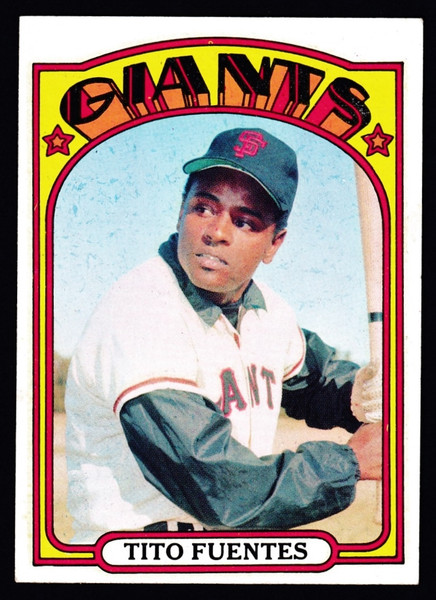 1972 Topps #427 Tito Fuentes EX