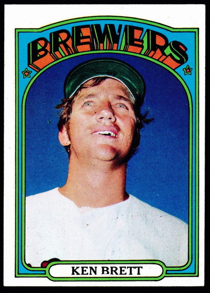 1972 Topps #517 Ken Brett EXMT