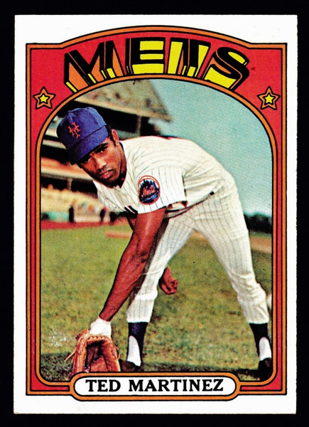 1972 Topps #544 Ted Martinez NM