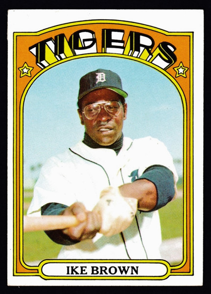 1972 Topps #284 Ike Brown EX-