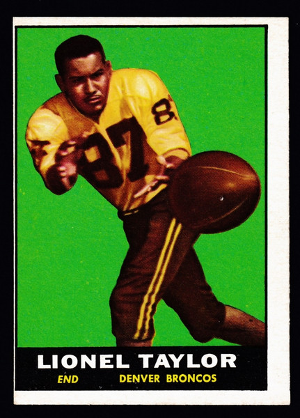 1961 Topps #190 Lionel Taylor RC VGEX