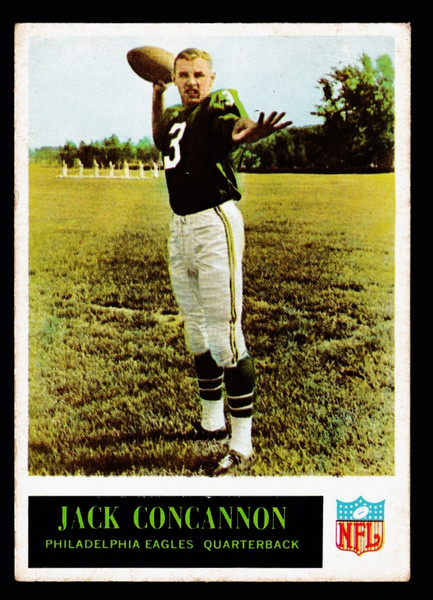 1965 Philadelphia #131 Jack Concannon RC VGEX