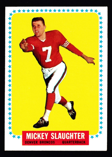 1964 Topps #061 Mickey Slaughter RC EX+
