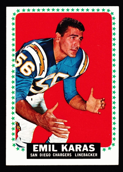 1964 Topps #161 Emil Karas SP EXMT