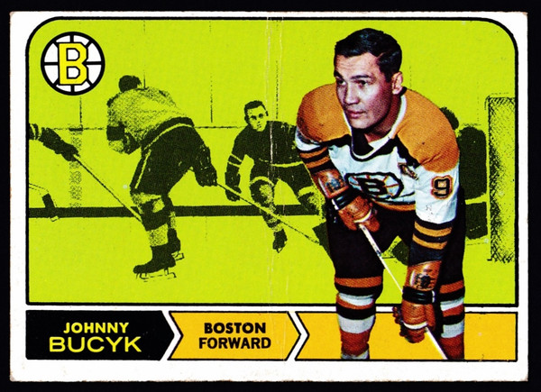 1968 Topps #005 Johnny Bucyk Fair