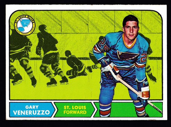 1968 Topps #119 Gary Veneruzzo RC EX+