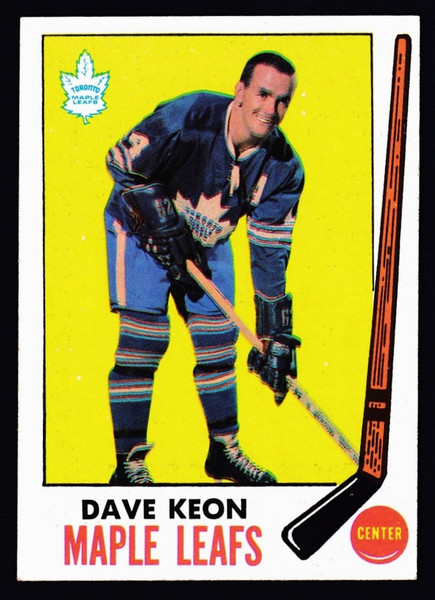 1969 Topps #051 Dave Keon EX
