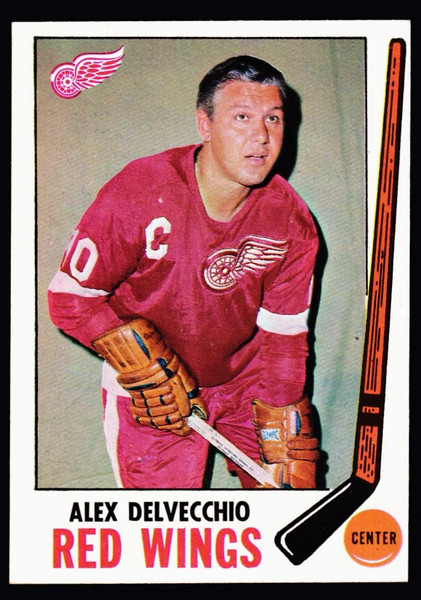 1969 Topps #064 Alex Delvecchio VGEX