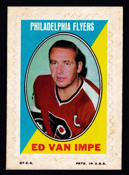 1970 Topps/OPC Stickers Ed Van Impe VG