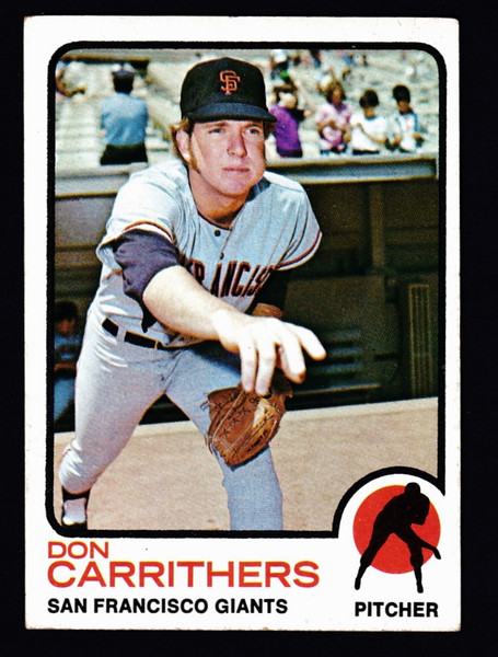 1973 Topps #651 Don Carrithers VGEX