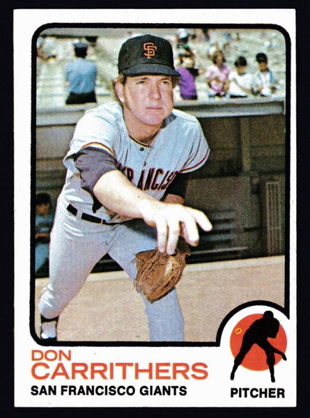 1973 Topps #651 Don Carrithers EX
