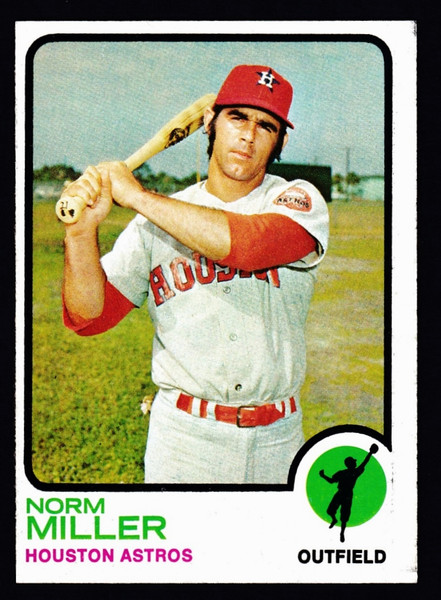 1973 Topps #637 Norm Miller EX