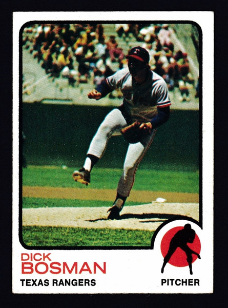1973 Topps #640 Dick Bosman EX