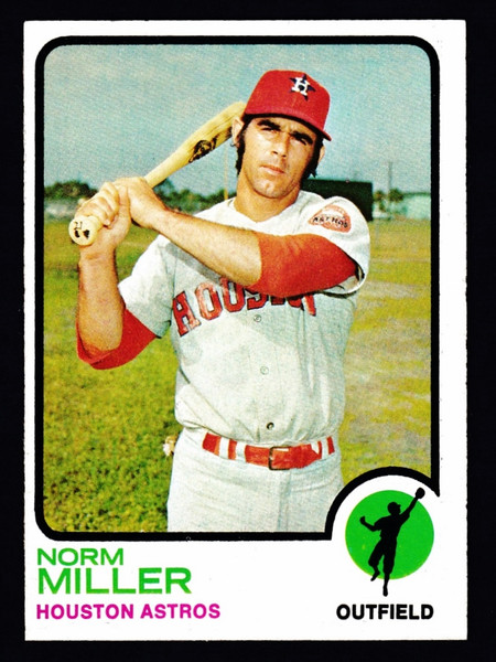 1973 Topps #637 Norm Miller EX+