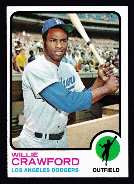 1973 Topps #639 Willie Crawford EX+