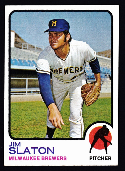 1973 Topps #628 Jim Slaton EX+