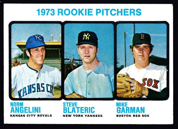 1973 Topps #616 Rookie Pitchers VG