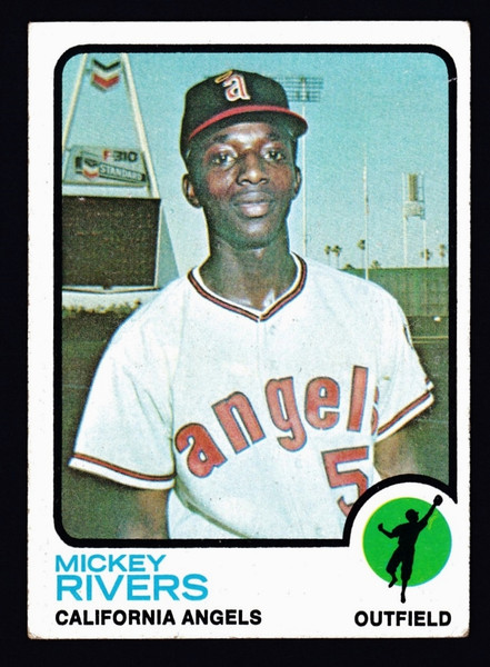 1973 Topps #597 Mickey Rivers VG