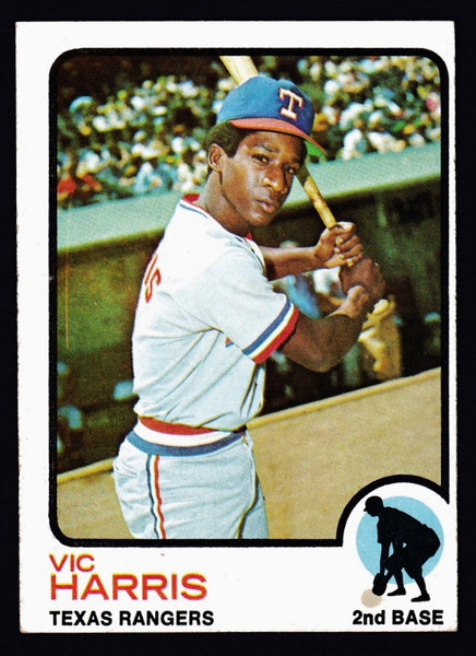 1973 Topps #594 Vic Harris RC VG