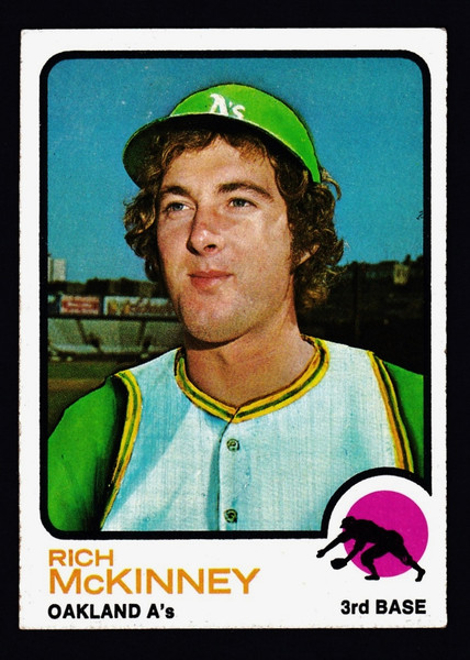 1973 Topps #587 Rich McKinney VGEX