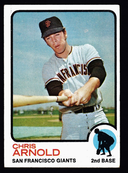 1973 Topps #584 Chris Arnold VGEX