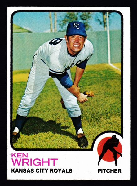 1973 Topps #578 Ken Wright VGEX