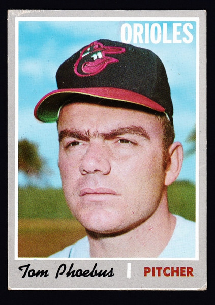 1970 Topps #717 Tom Phoebus VG+