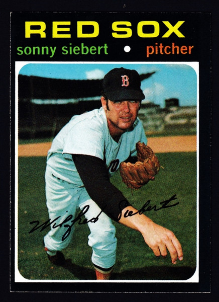 1971 Topps #710 Sonny Siebert EXMT