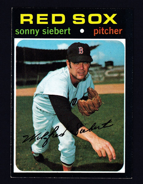 1971 Topps #710 Sonny Siebert EX+