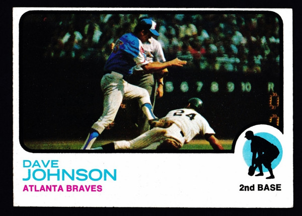 1973 Topps #550 Dave Johnson EX