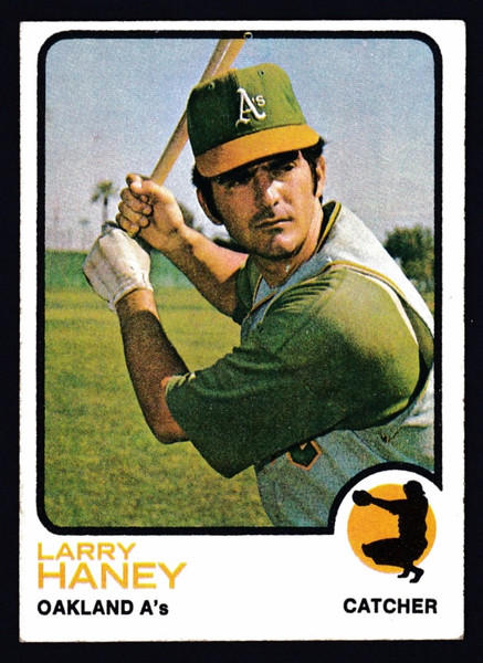 1973 Topps #563 Larry Haney EX-