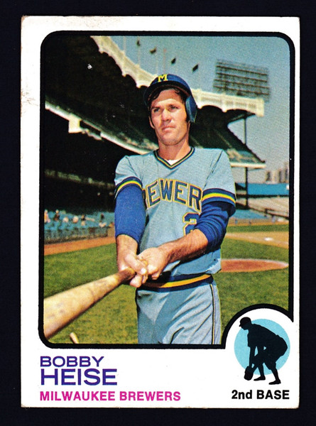 1973 Topps #547 Bobby Heise GD+