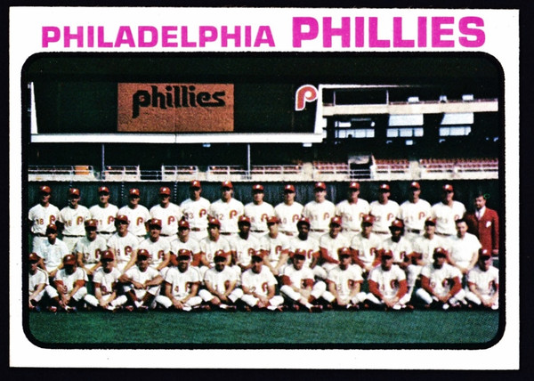 1973 Topps #536 Philadelphia Phillies Card NM