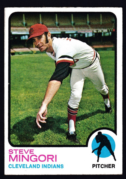 1973 Topps #532 Steve Mingori EX