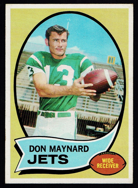 1970 Topps #254 Don Maynard GD