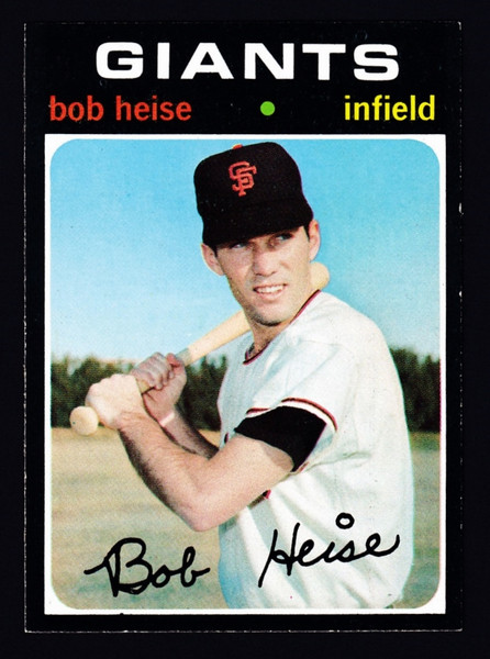 1971 Topps #691 Bob Heise EXMT