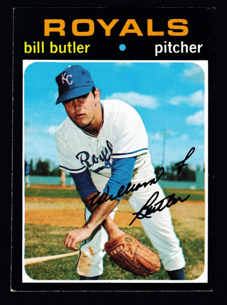 1971 Topps #681 Bill Butler EX-
